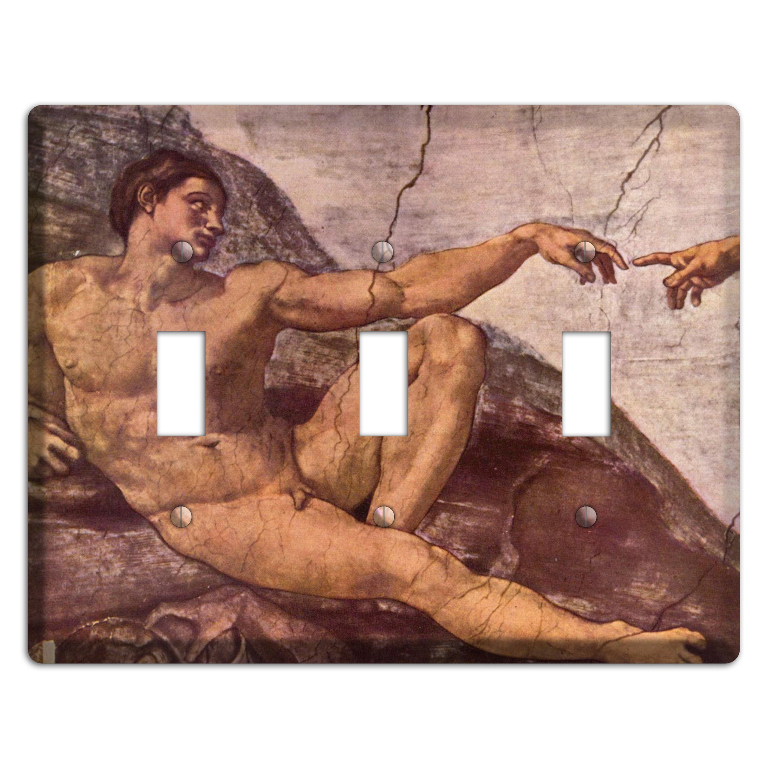 Michelangelo 2 3 Toggle Wallplate