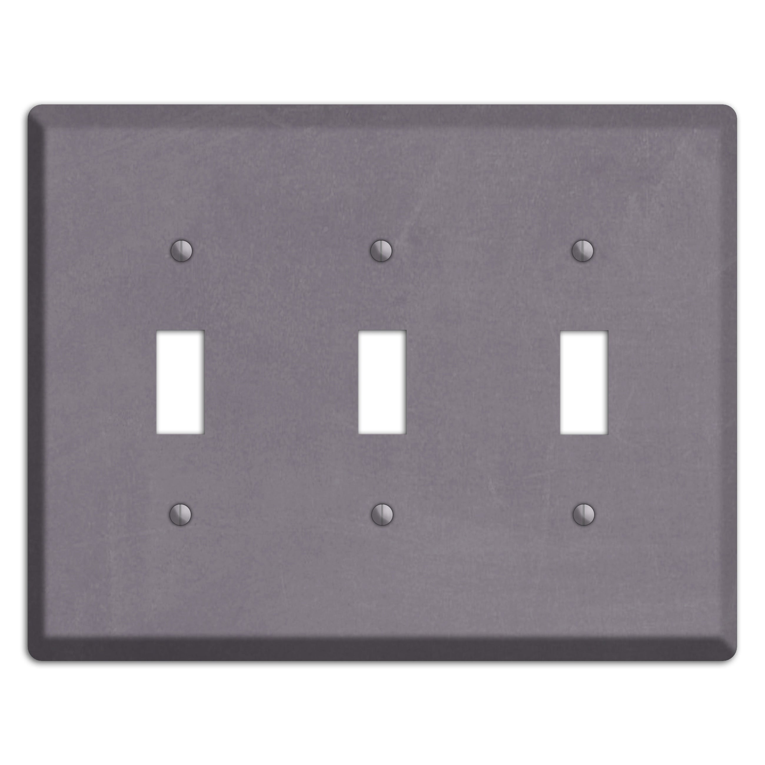 Chalk Purple 3 Toggle Wallplate