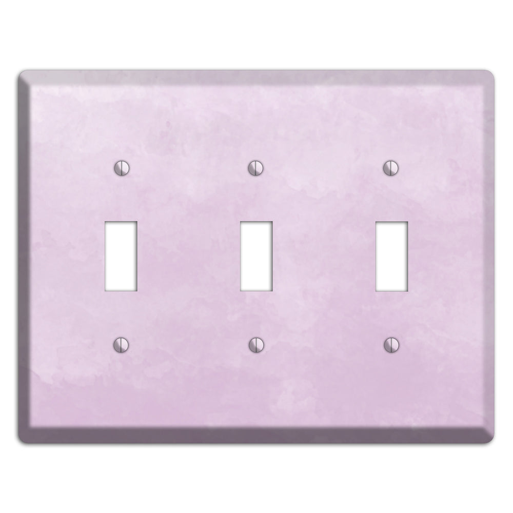 Lilac Ombre 3 Toggle Wallplate