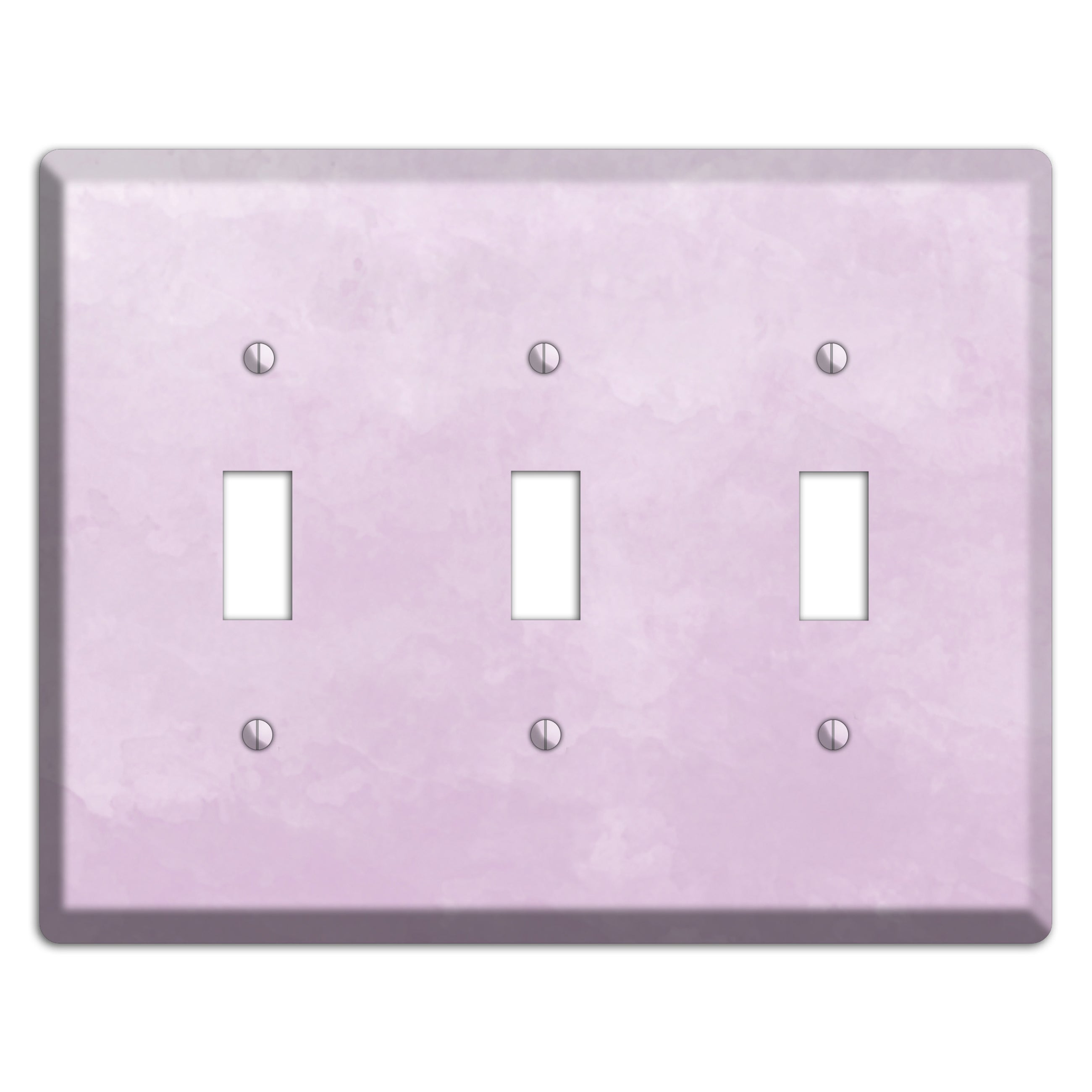Lilac Ombre 3 Toggle Wallplate