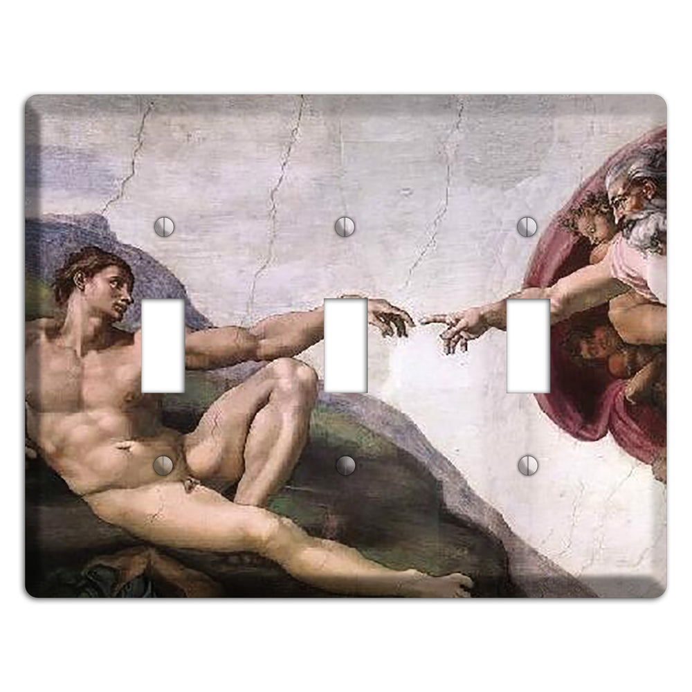 Michelangelo 1 3 Toggle Wallplate