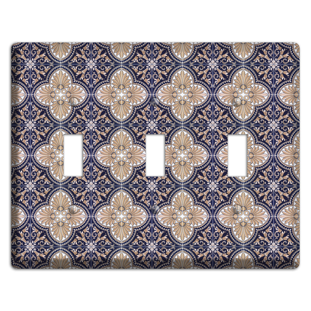 Tavira Tiles 4 3 Toggle Wallplate