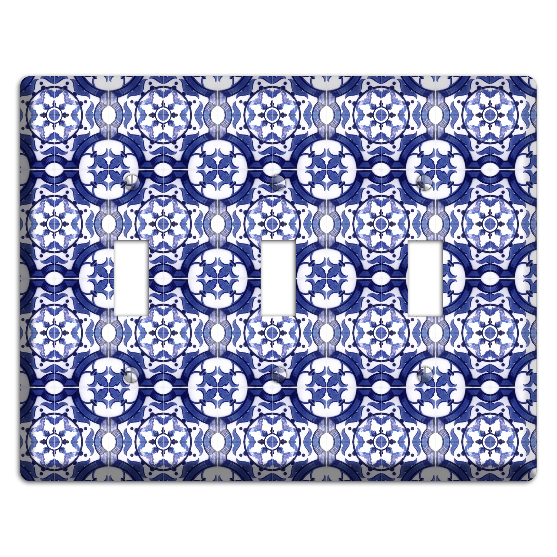Tavira Tiles 10 3 Toggle Wallplate