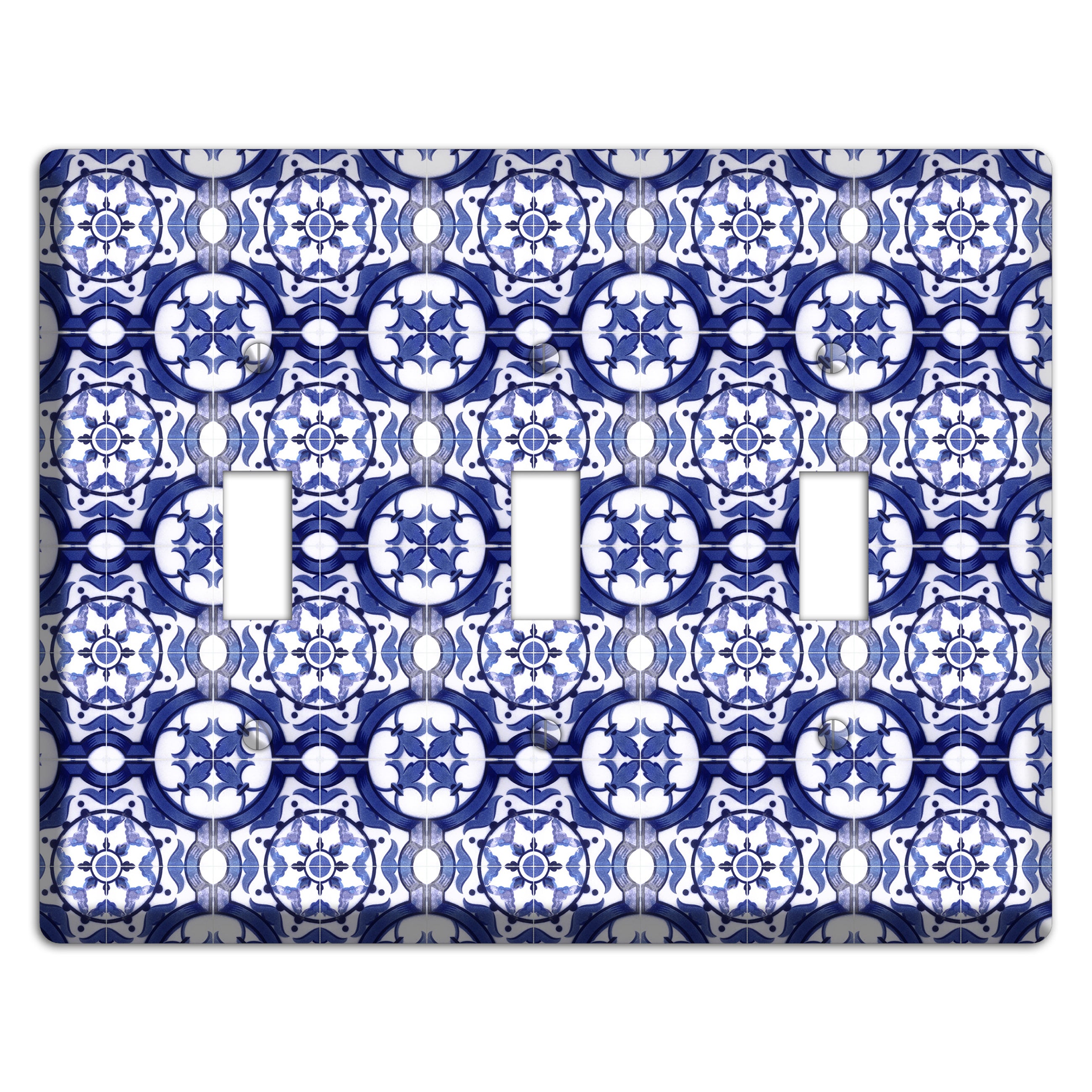 Tavira Tiles 10 3 Toggle Wallplate