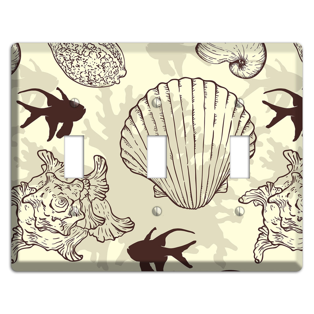Shells 4 3 Toggle Wallplate