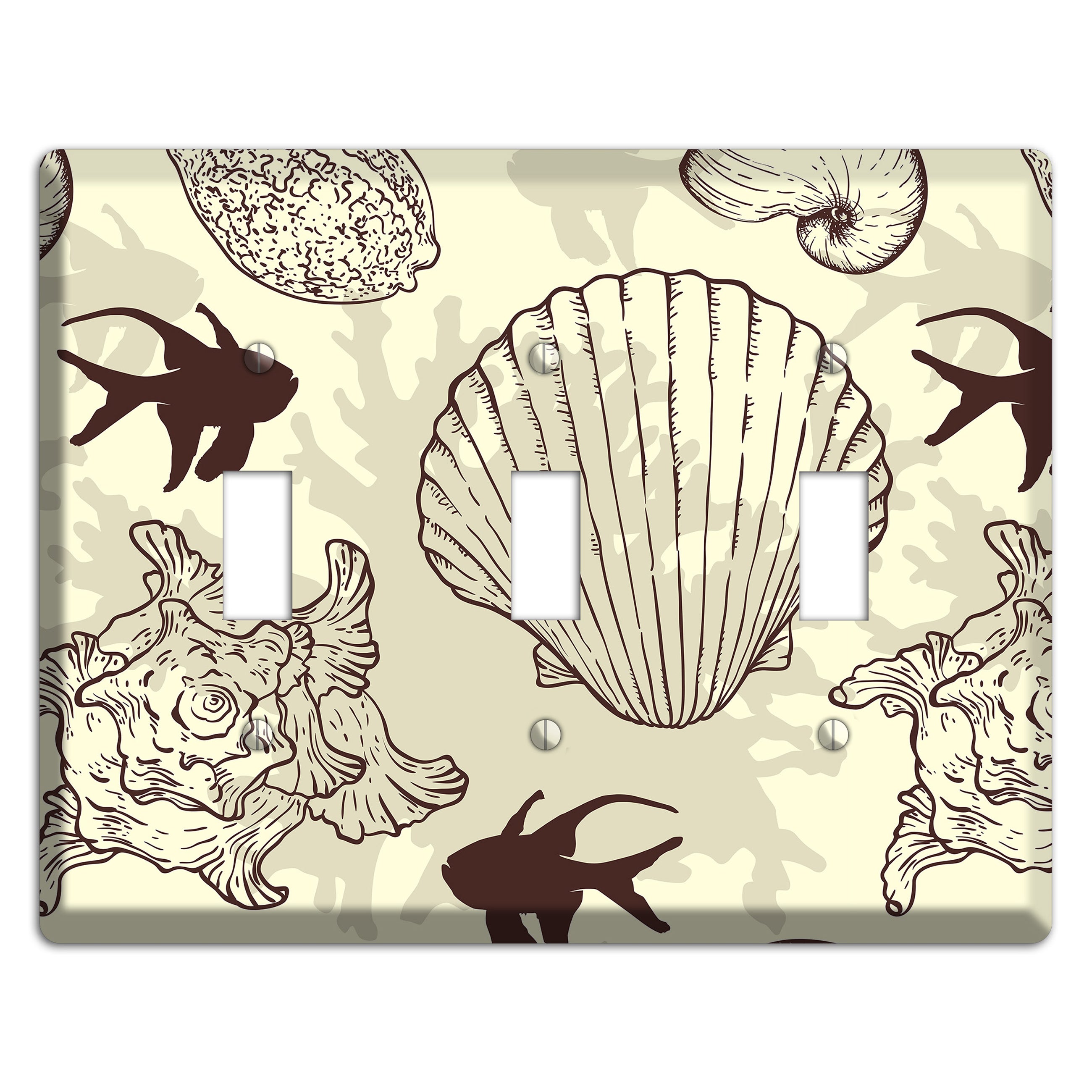 Shells 4 3 Toggle Wallplate