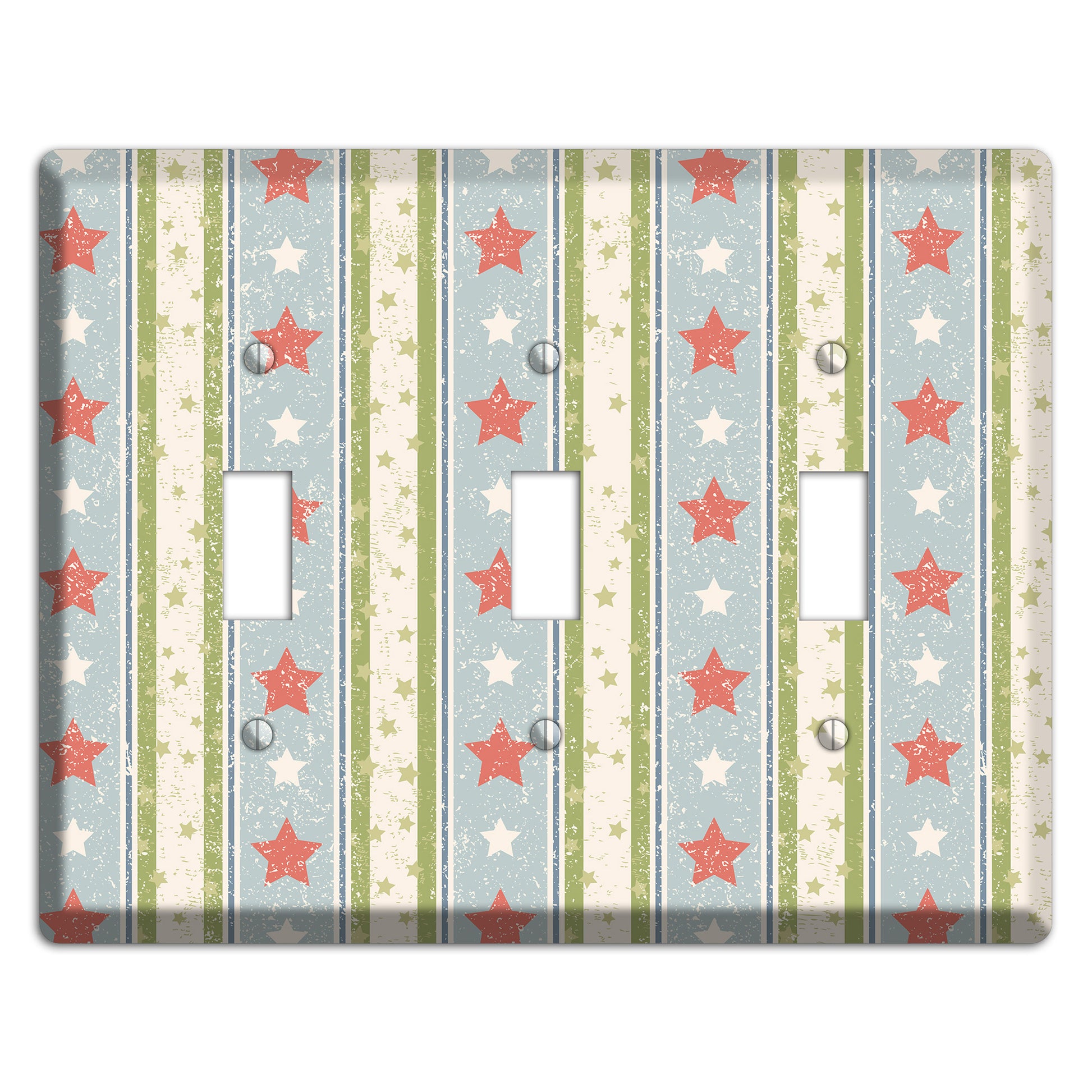 Christmas Morning 3 Toggle Wallplate