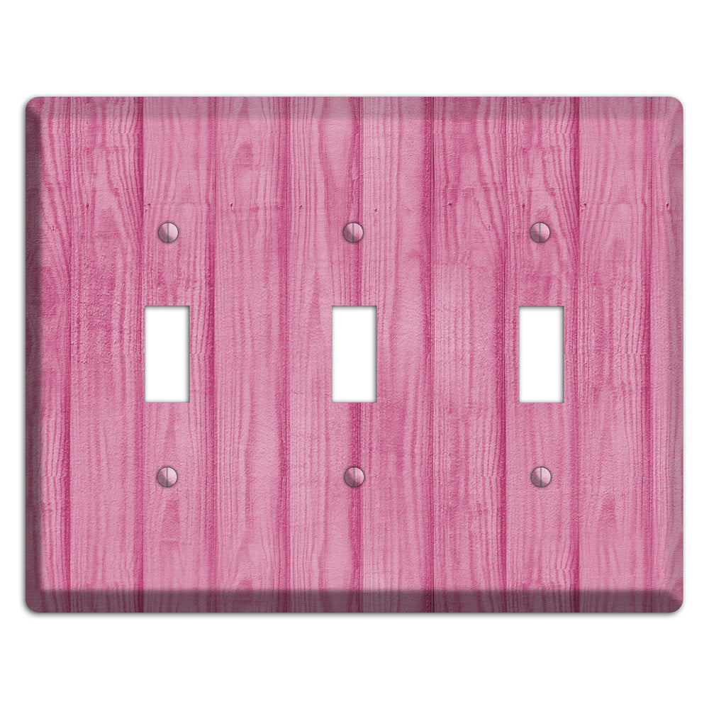Can Can Pink Texture 3 Toggle Wallplate
