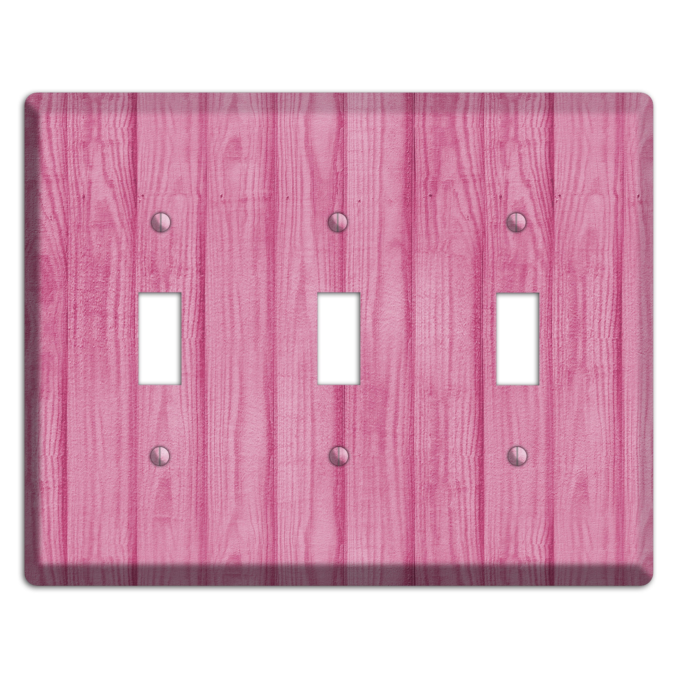 Can Can Pink Texture 3 Toggle Wallplate
