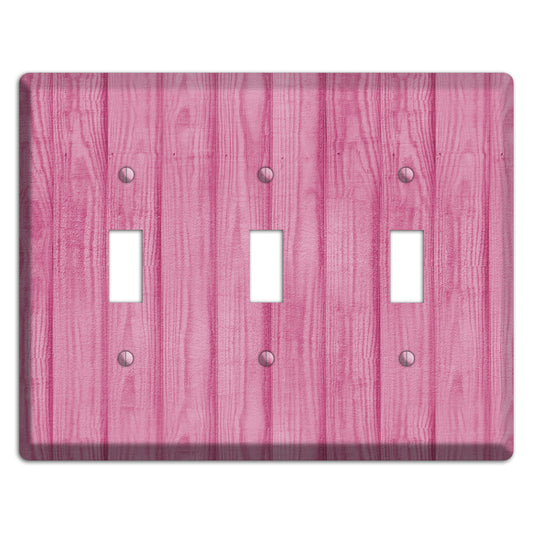 Can Can Pink Texture 3 Toggle Wallplate