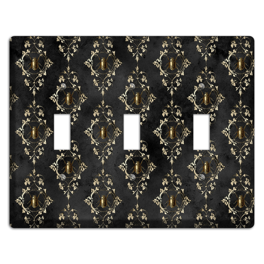 Edgar Allen Poe Beetle 3 Toggle Wallplate