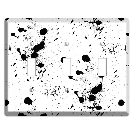 Ink Splash 3 3 Toggle Wallplate