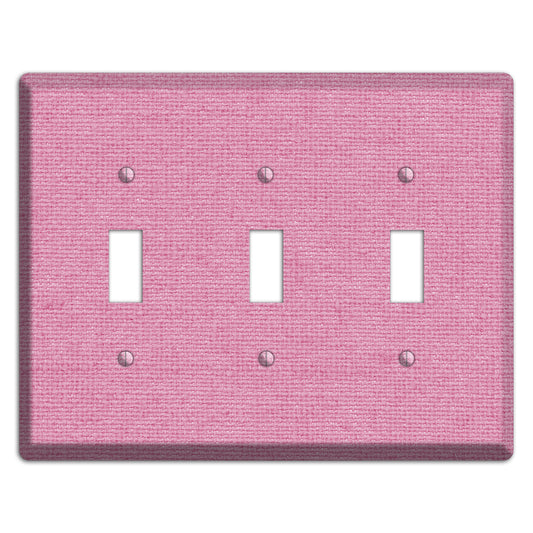 Gamboge Pink Texture 3 Toggle Wallplate