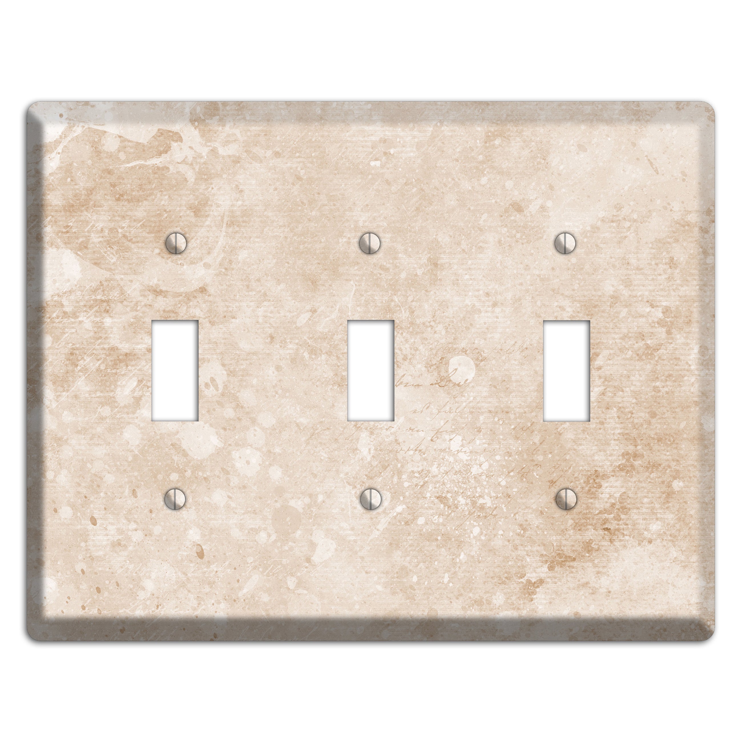 Logan Whimsical Damask 3 Toggle Wallplate