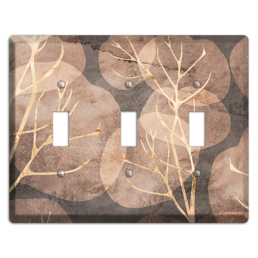 Autumn Leaves 3 Toggle Wallplate