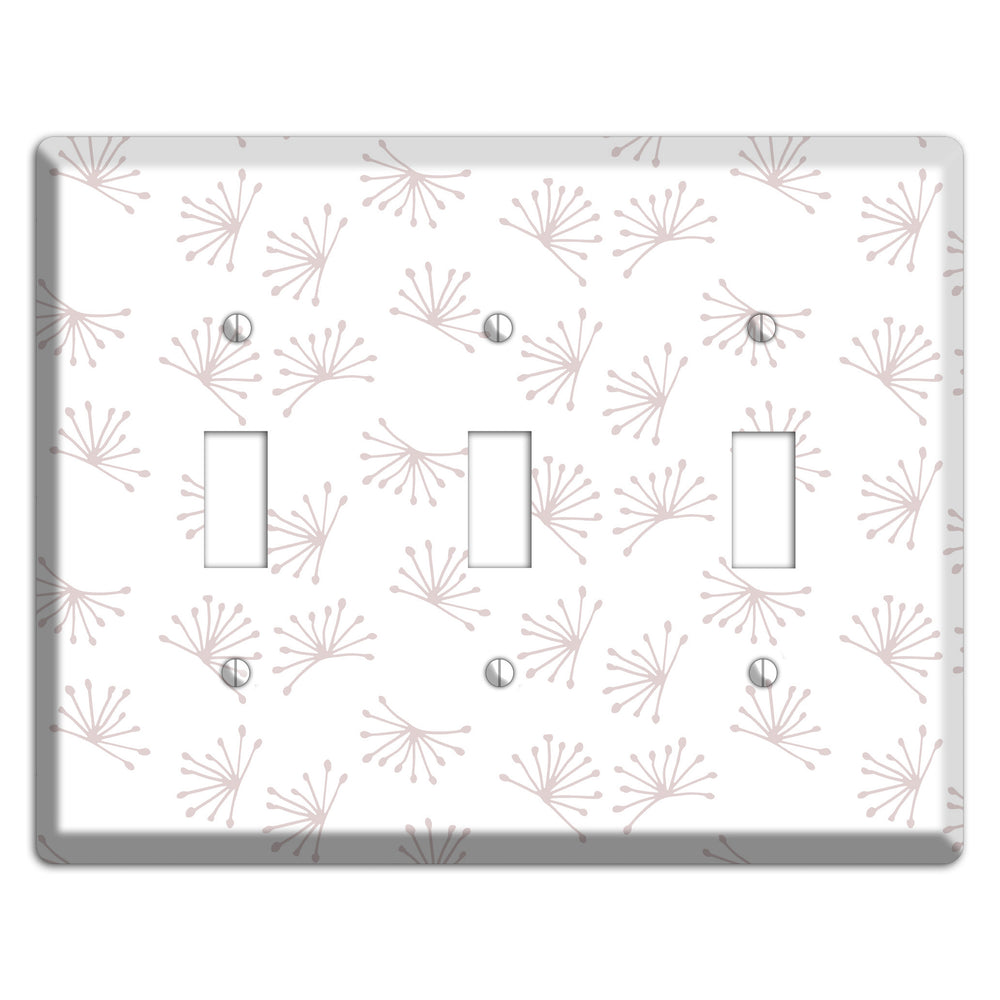 Abstract 2 3 Toggle Wallplate