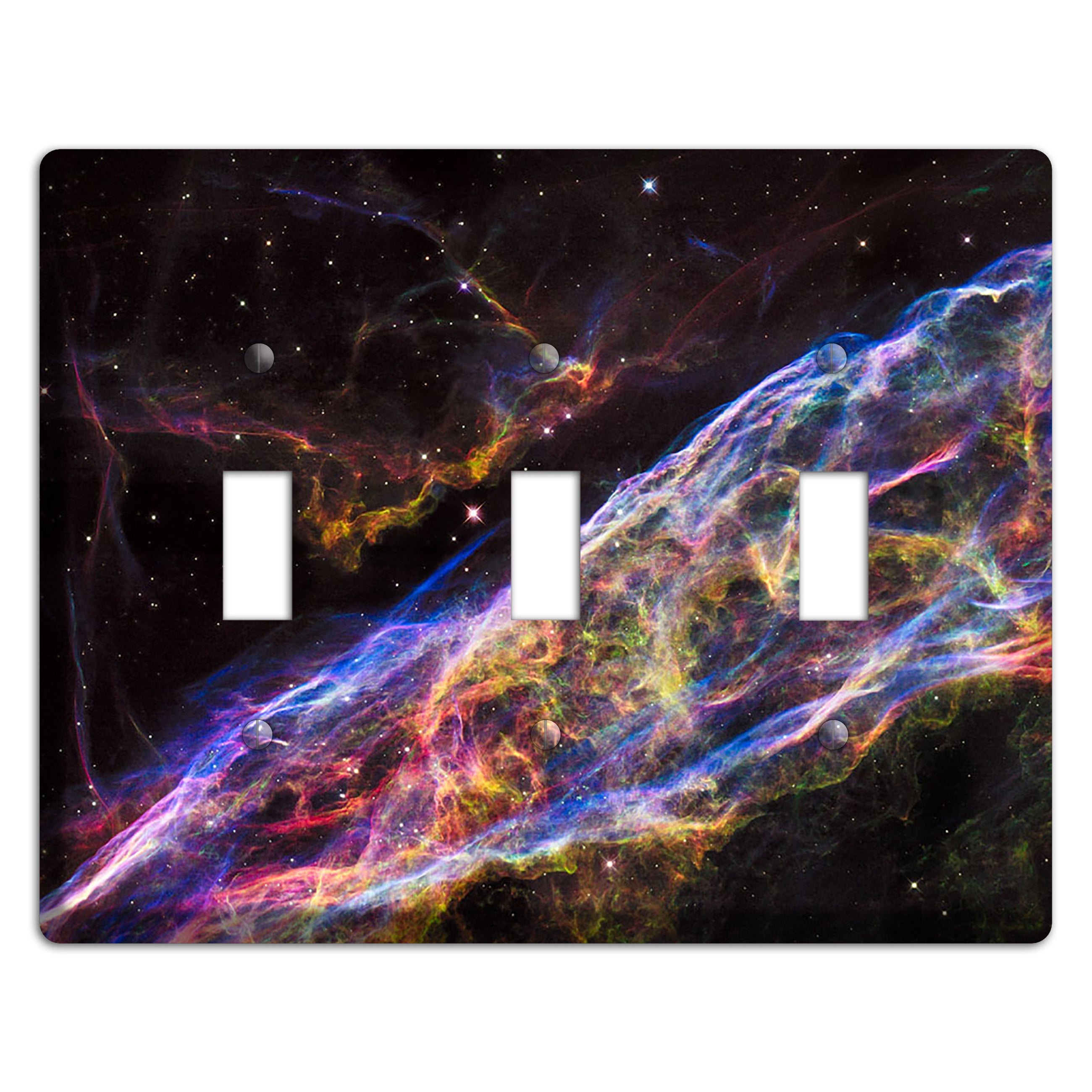 Veil Nebula 3 Toggle Wallplate