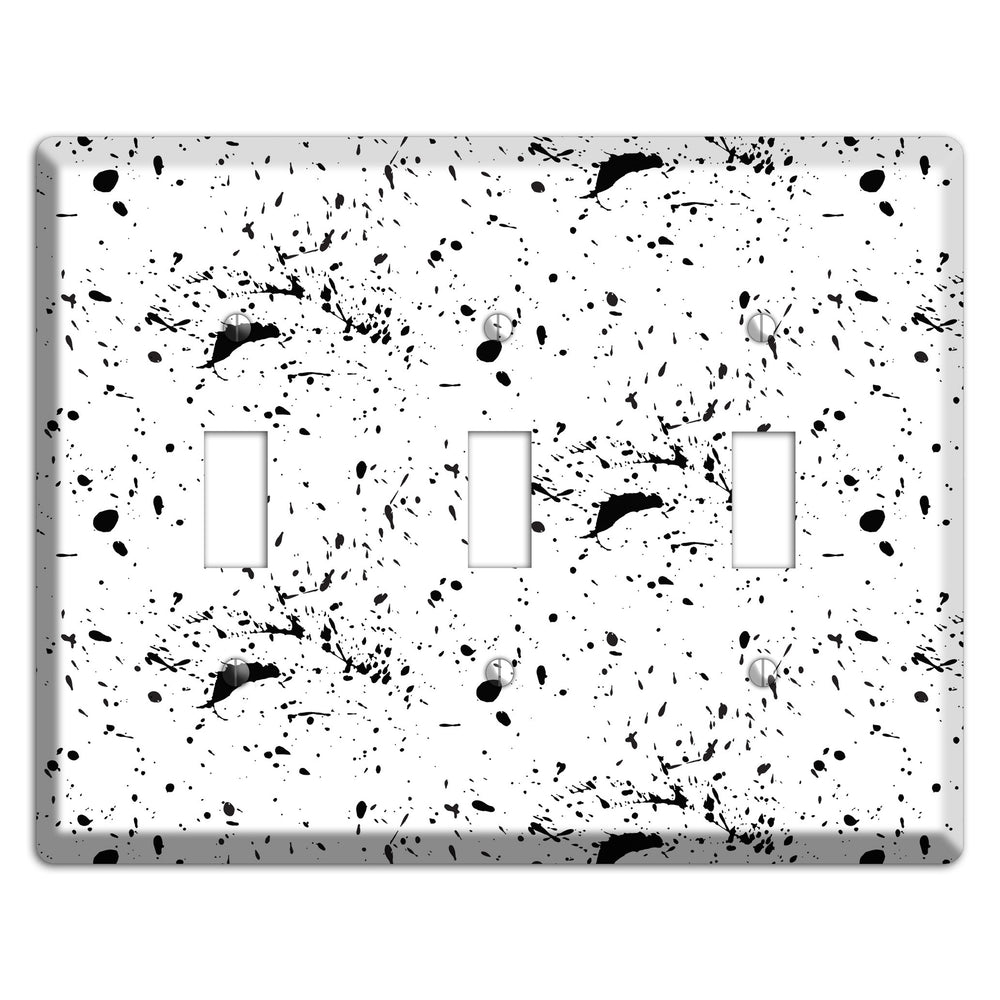 Ink Splash 5 3 Toggle Wallplate