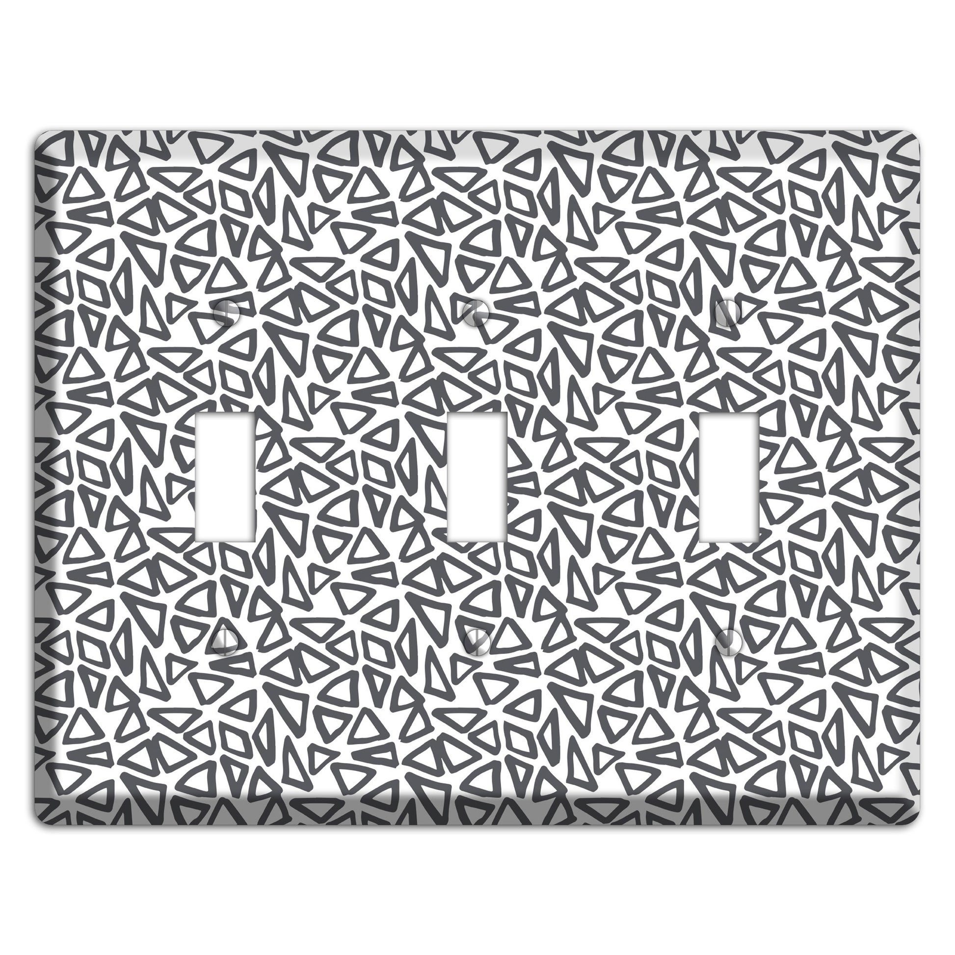 Abstract 3 3 Toggle Wallplate