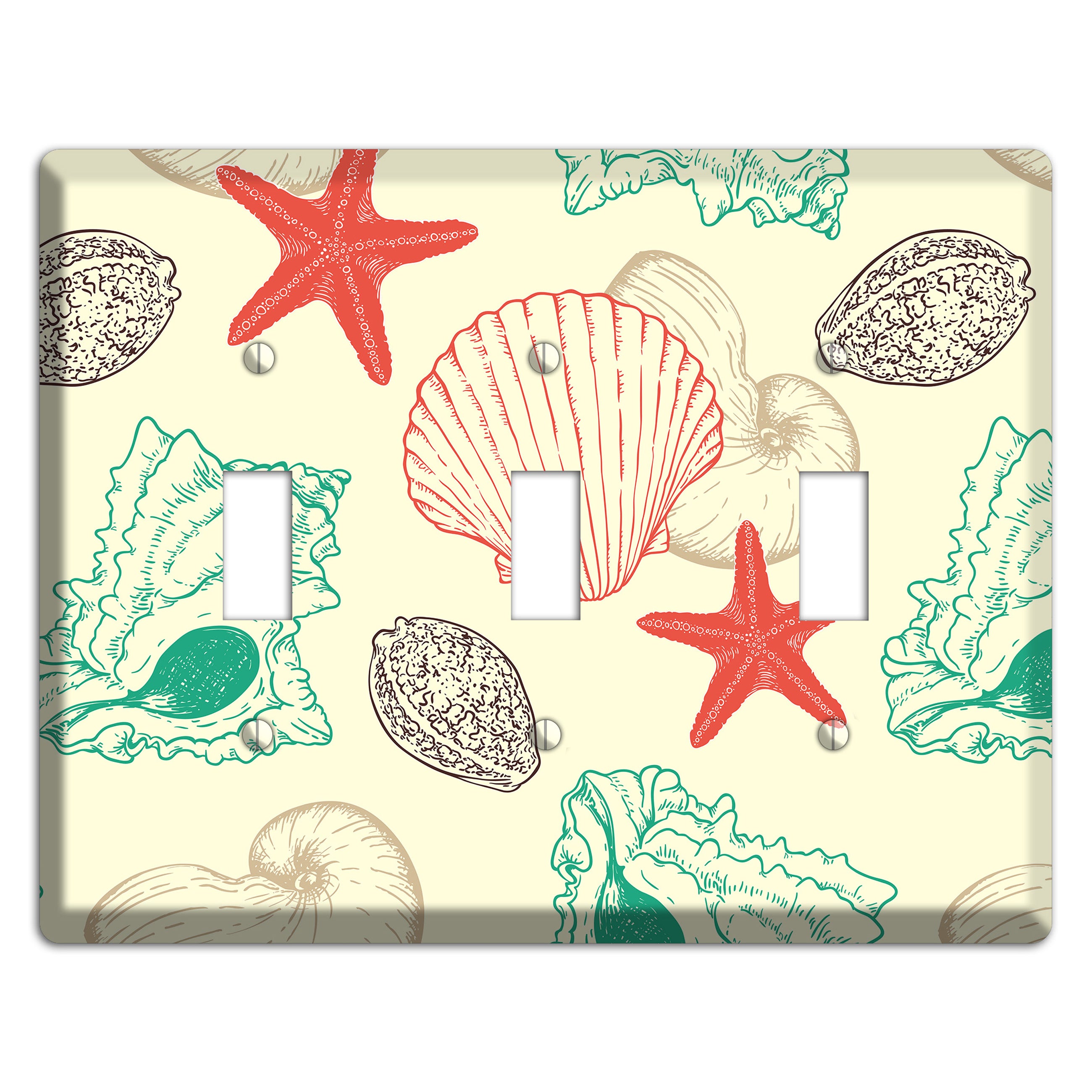 Shells 2 3 Toggle Wallplate