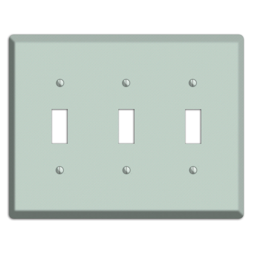 Sage with Tiny Dots 3 Toggle Wallplate