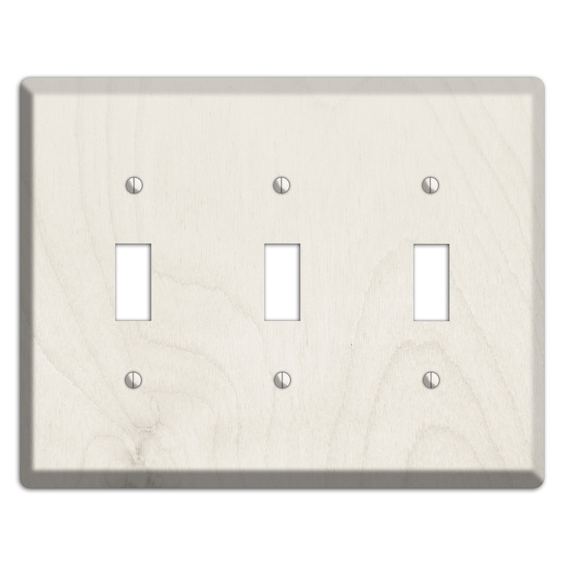 Dawn pink Antique 3 Toggle Wallplate