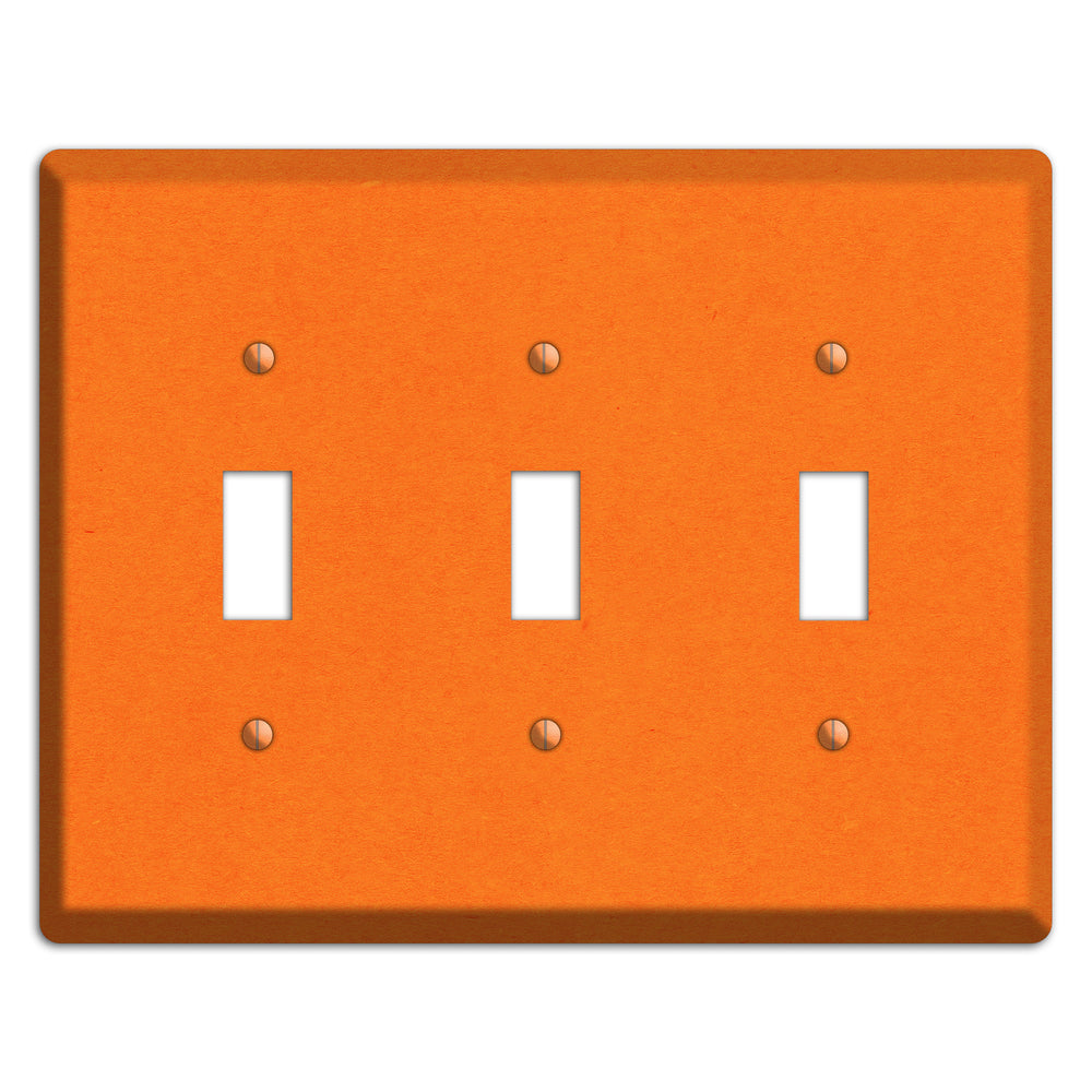 Pumpkin Kraft 3 Toggle Wallplate
