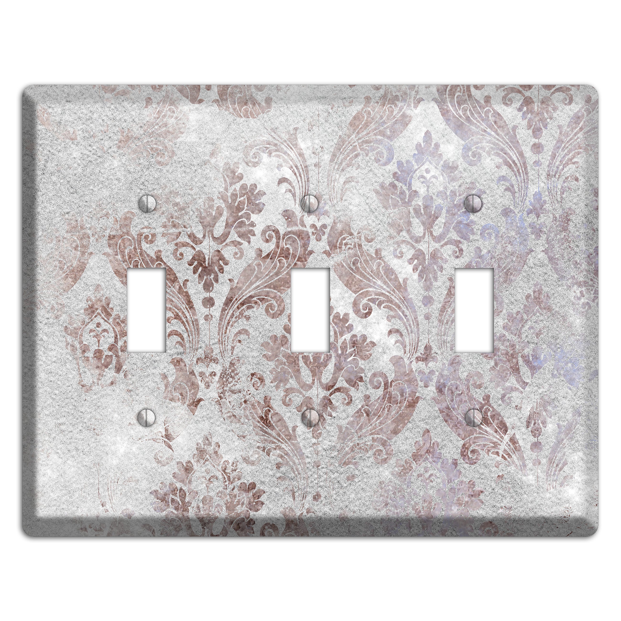 Nobel Whimsical Damask 3 Toggle Wallplate