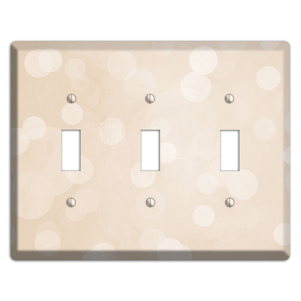 Parchment Neutral Texture 3 Toggle Wallplate