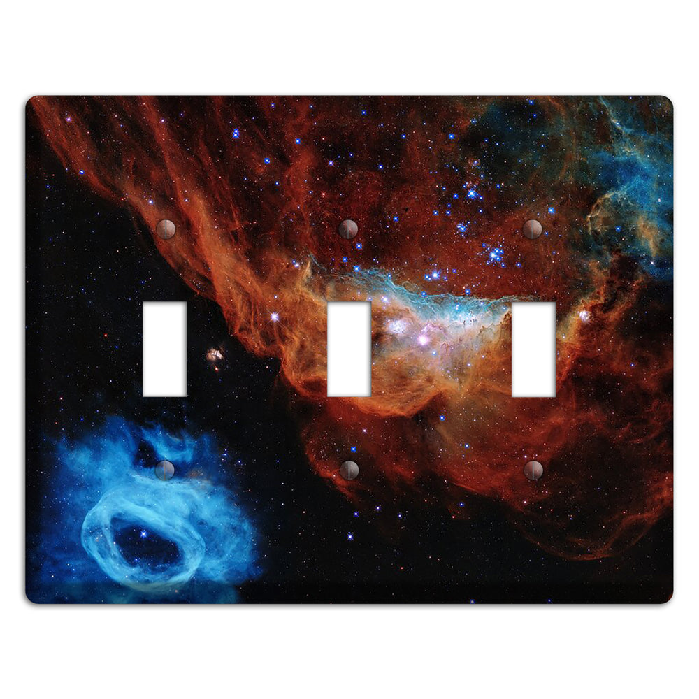Tapestry of Blazing Starbirth 3 Toggle Wallplate
