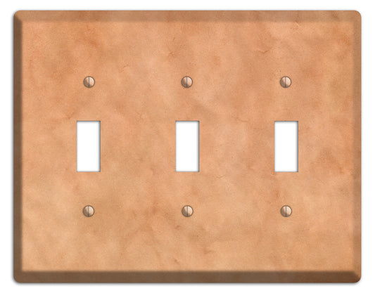 Aged Paper 12 3 Toggle Wallplate