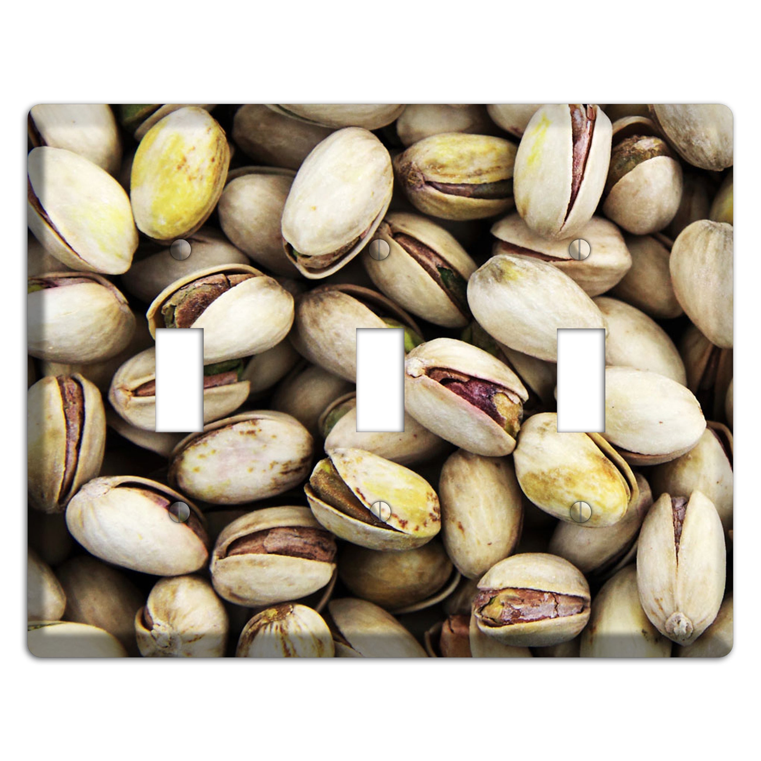 Pistachio 3 Toggle Wallplate