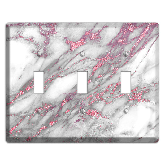 Can Can Marble 3 Toggle Wallplate