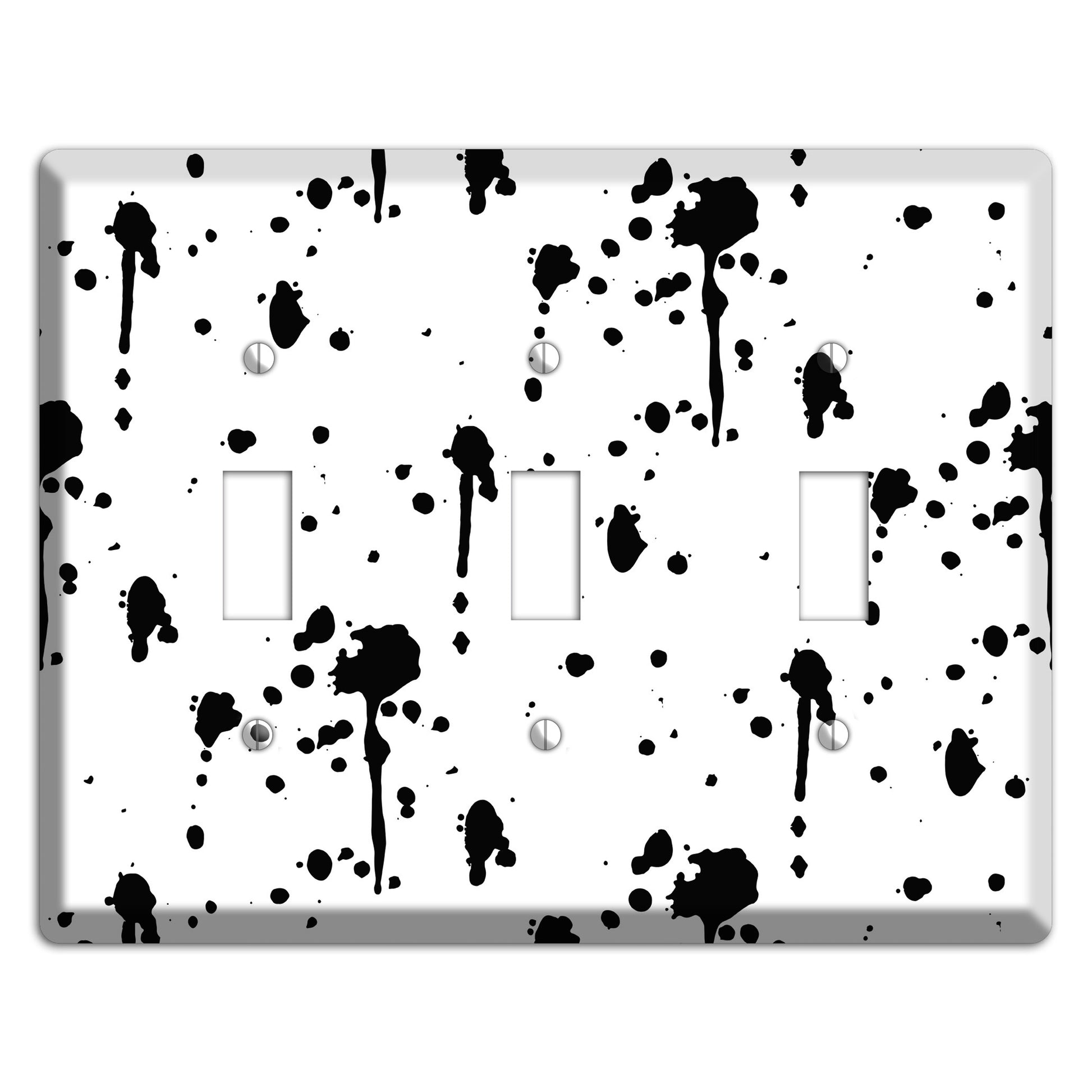 Ink Drips 1 3 Toggle Wallplate