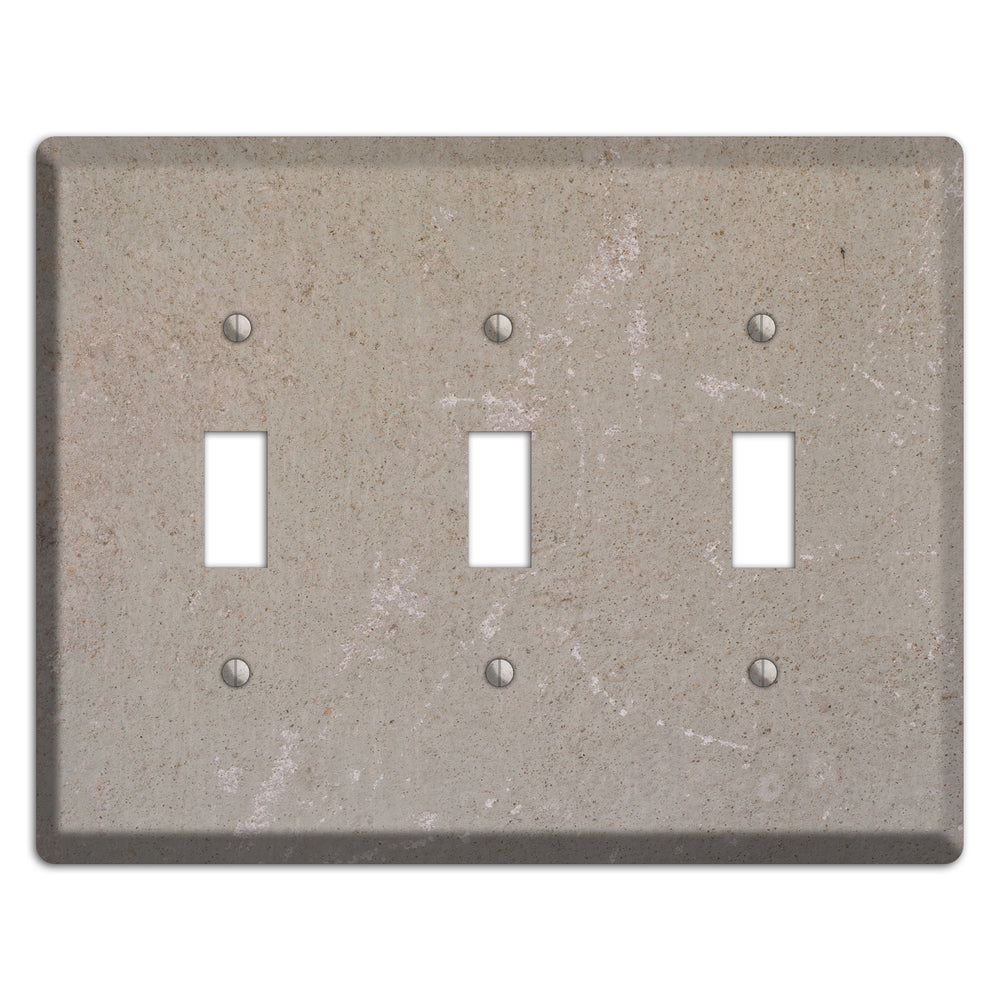 Old Concrete 7 3 Toggle Wallplate