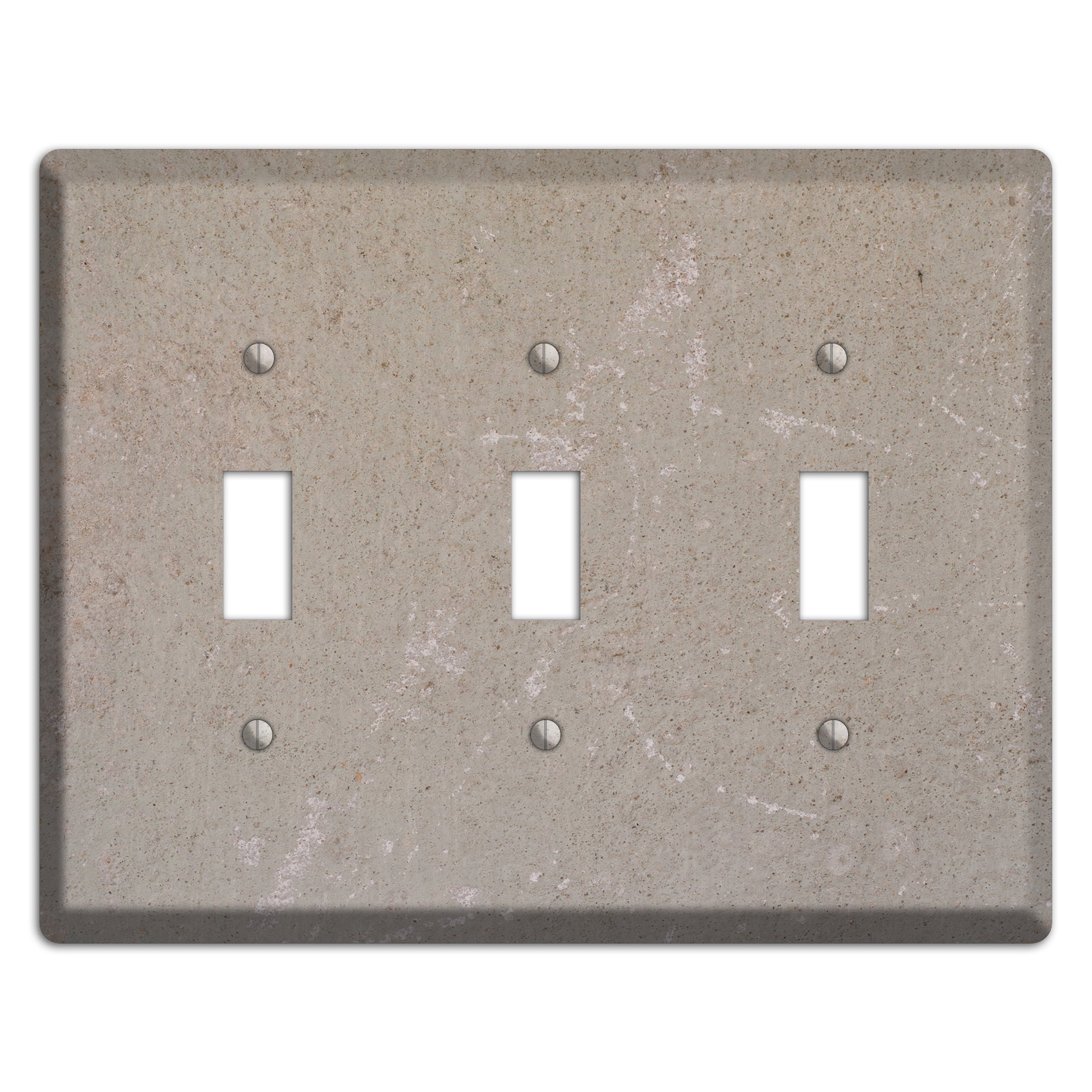 Old Concrete 7 3 Toggle Wallplate