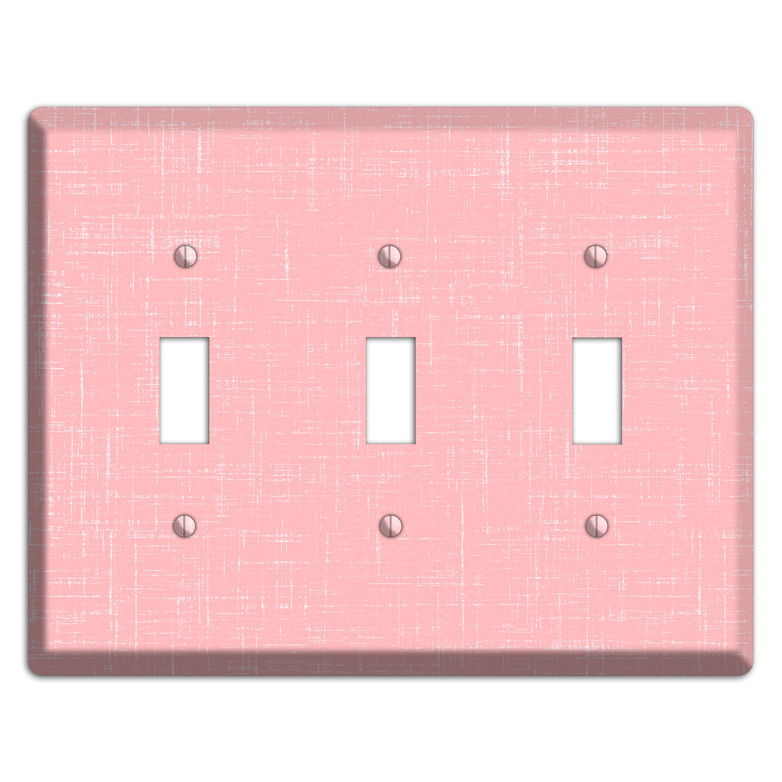 Amber Soft Coral 3 Toggle Wallplate