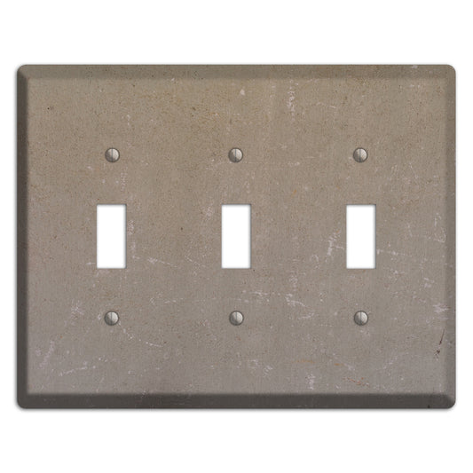 Old Concrete 6 3 Toggle Wallplate