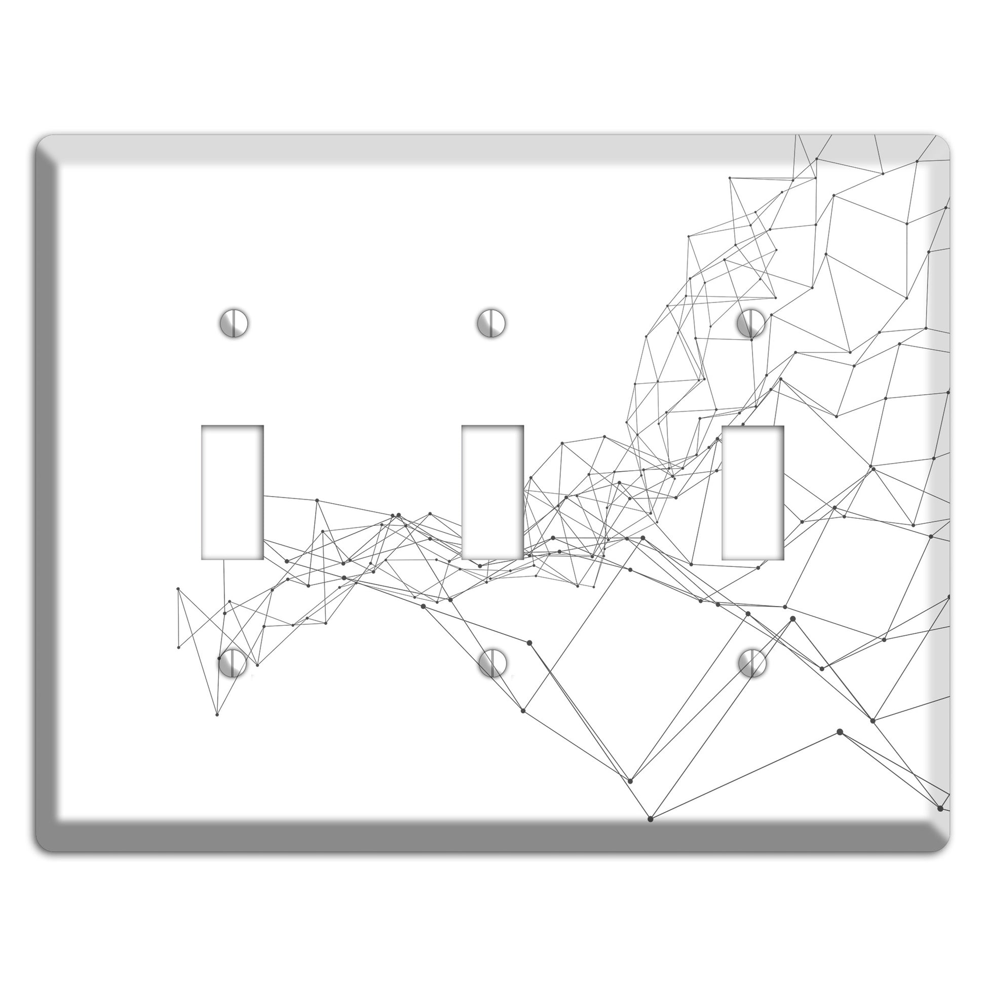 Ink Brushstrokes 7 3 Toggle Wallplate