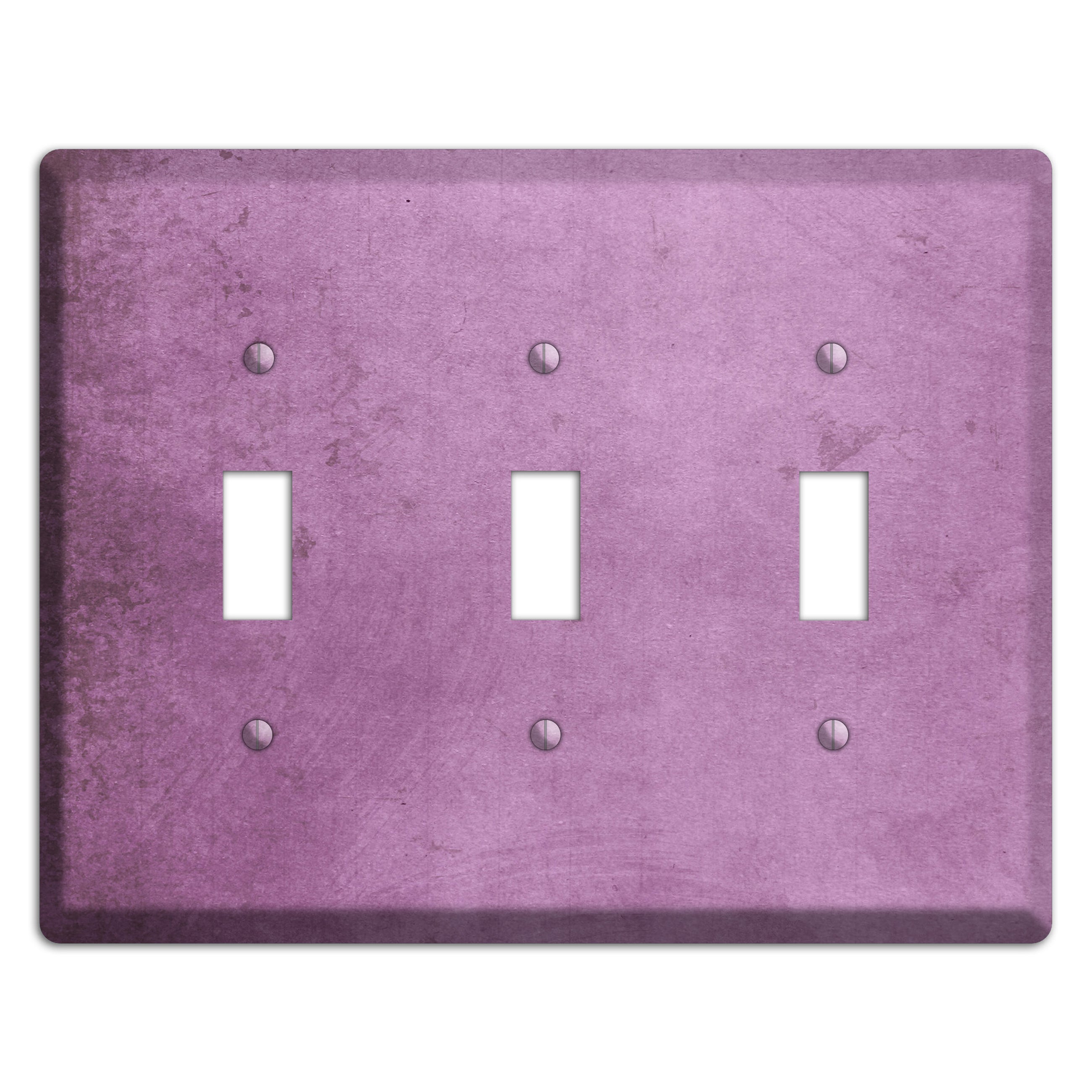 Bouquet Vintage Grunge 3 Toggle Wallplate
