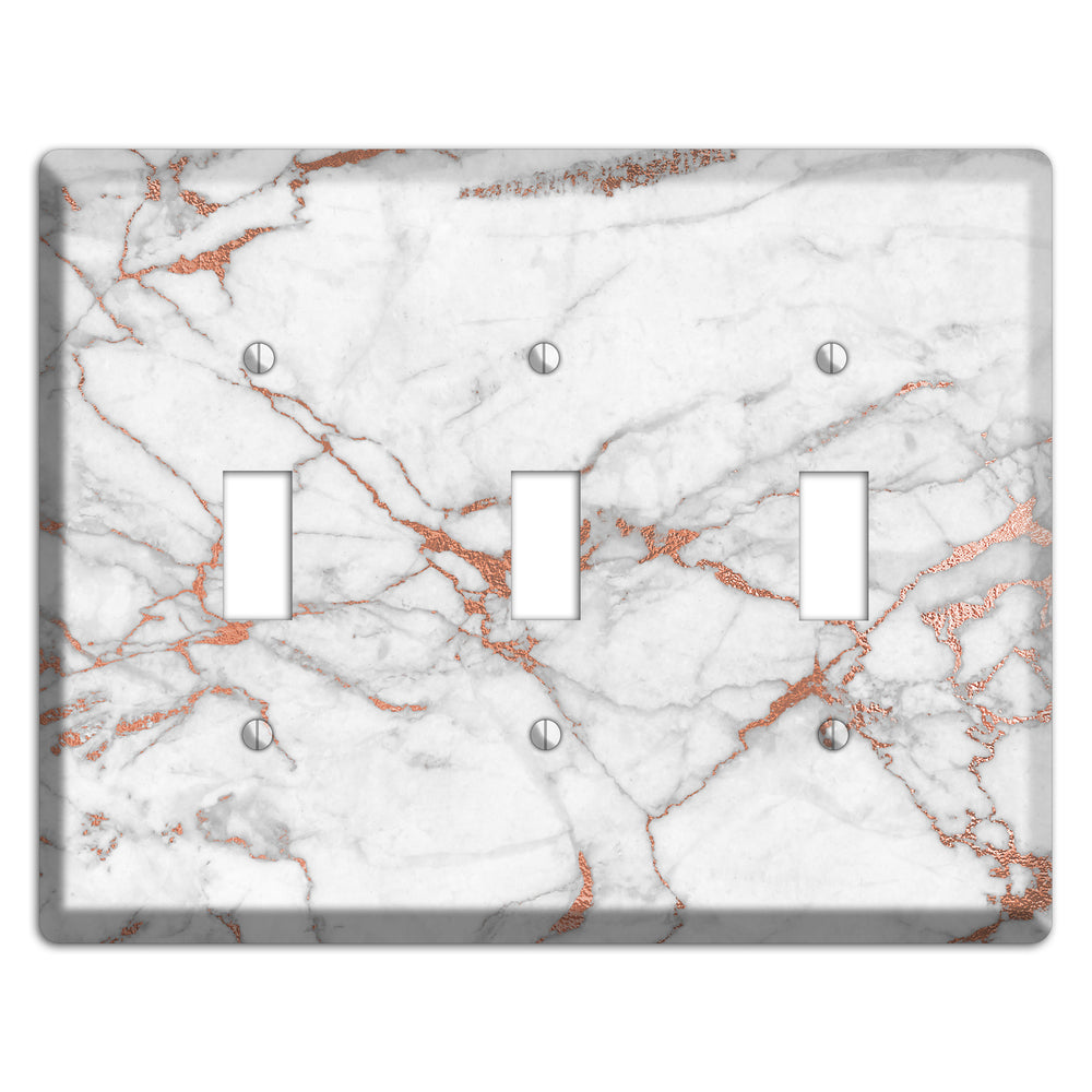 Copperfield Copper 3 Toggle Wallplate
