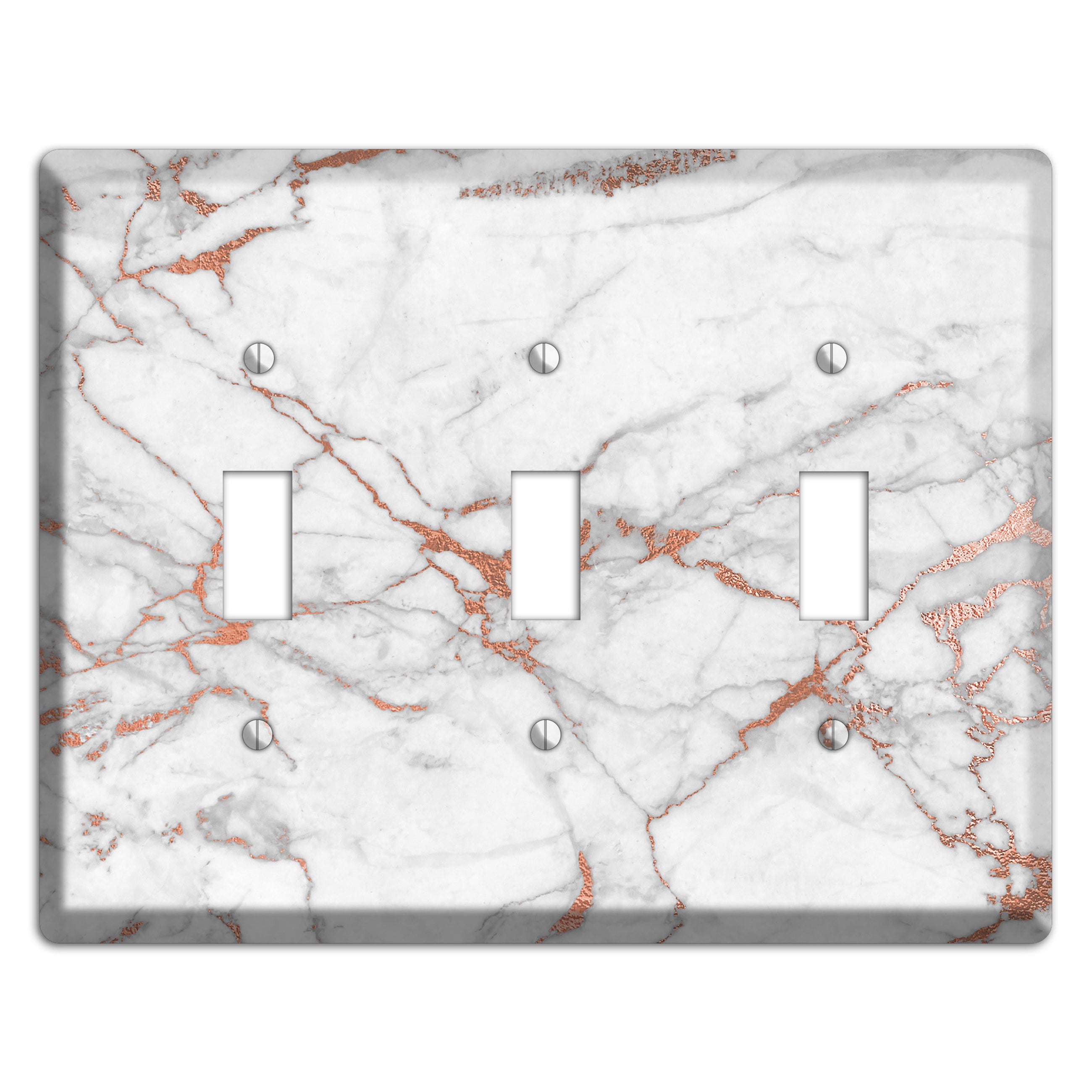 Copperfield Copper 3 Toggle Wallplate