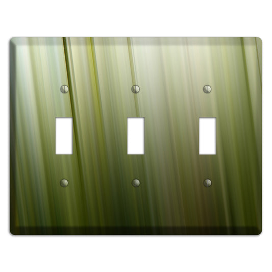 Olive Ray of Light 2 3 Toggle Wallplate