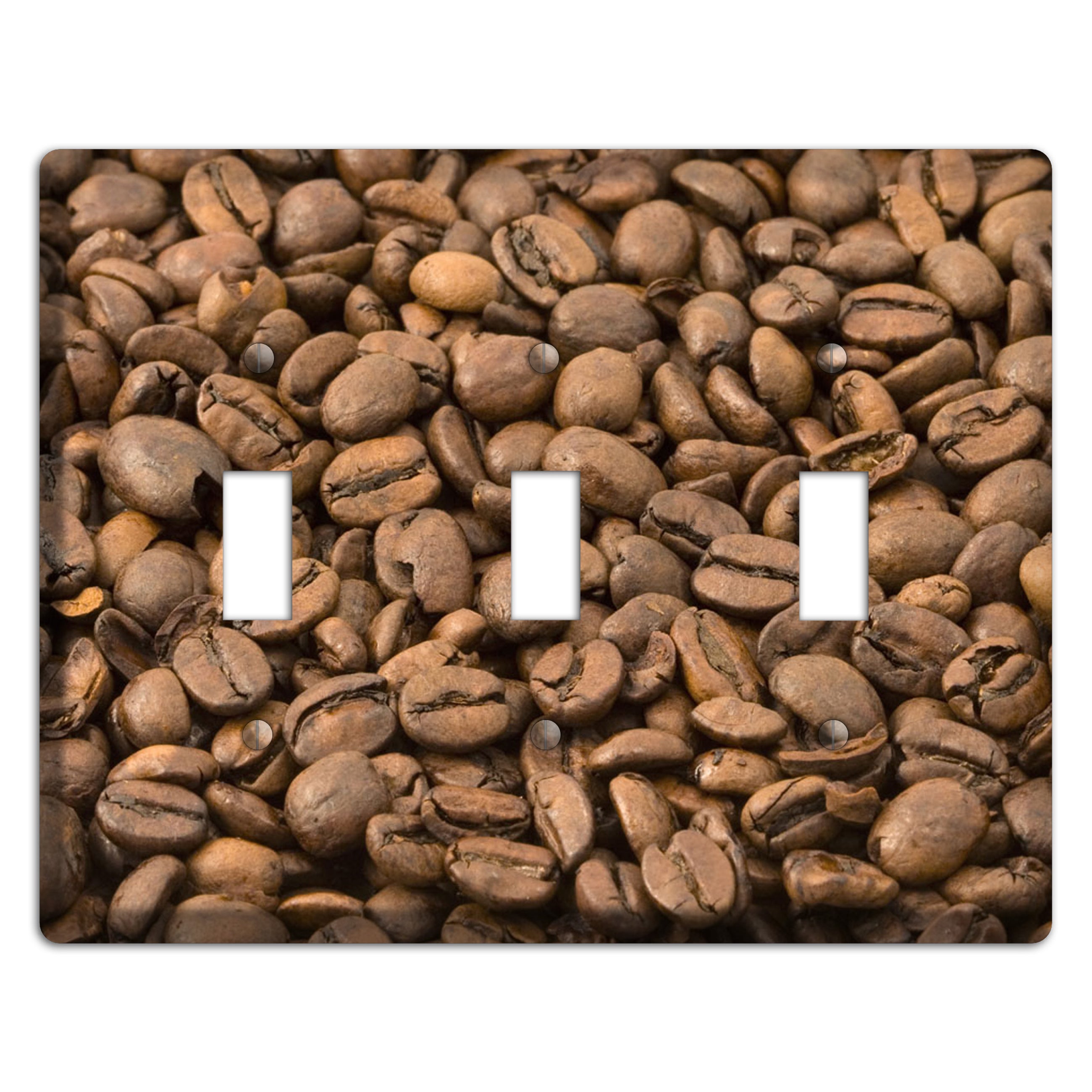 Coffee 3 Toggle Wallplate