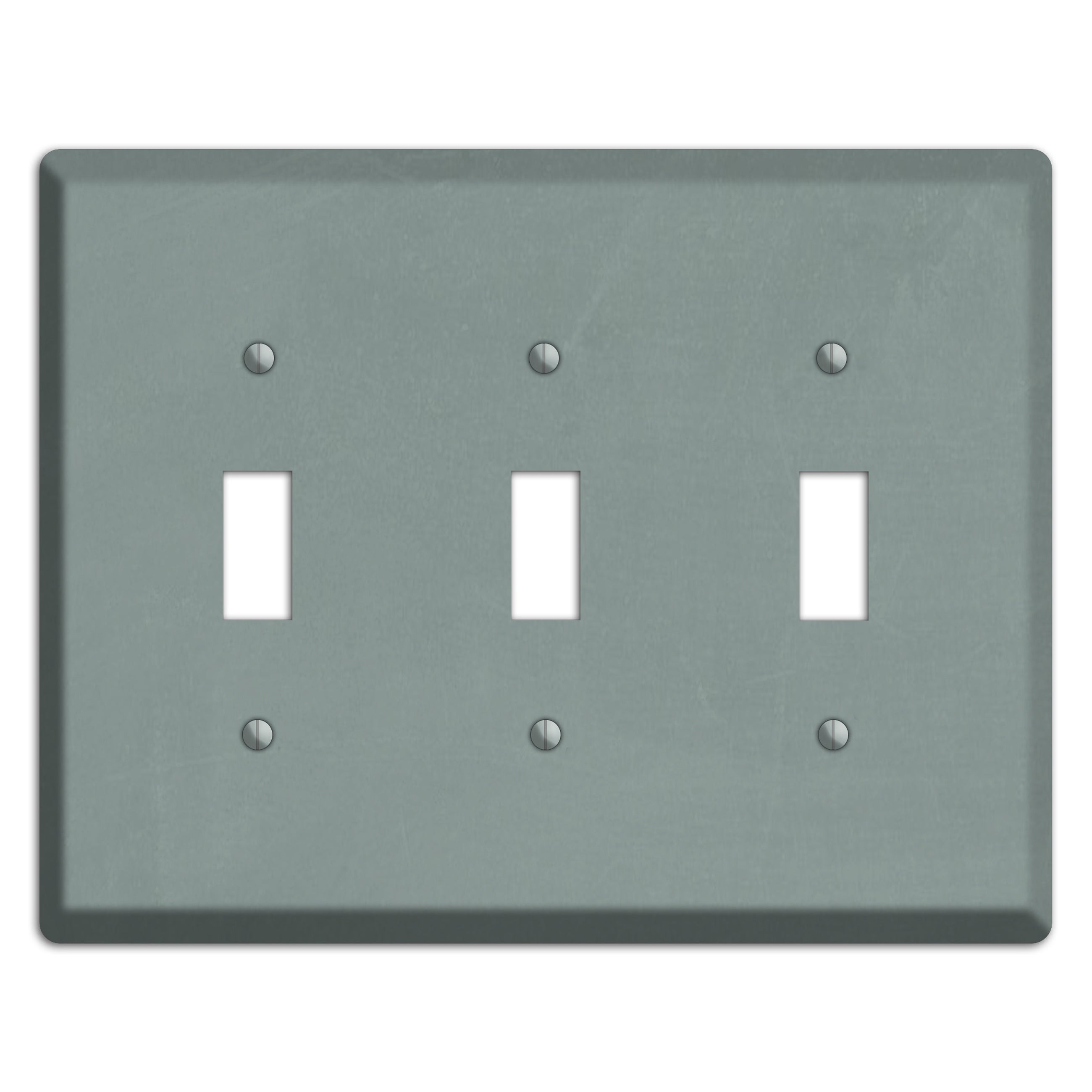 Chalk Faded Gree 3 Toggle Wallplate