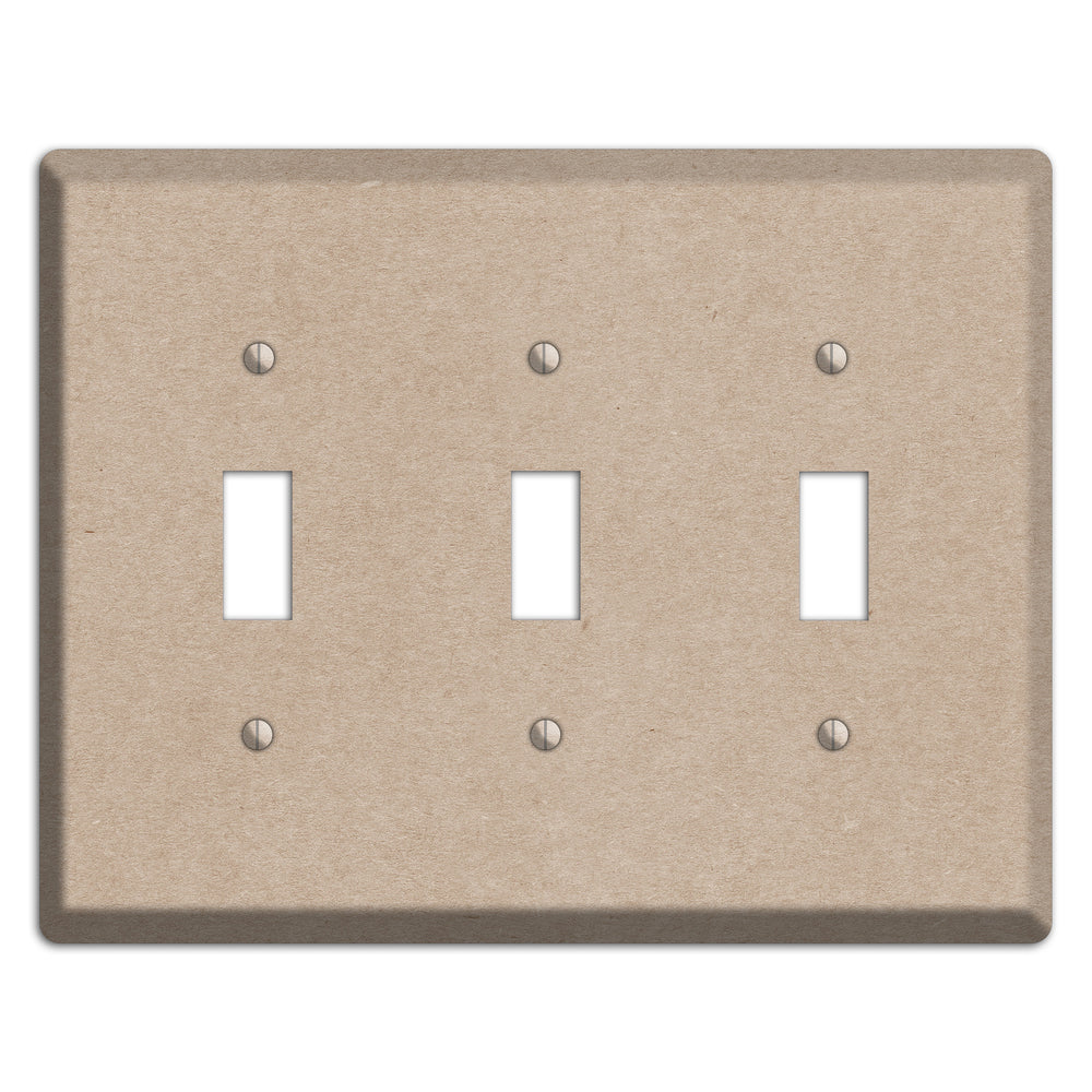 Sandrift Kraft 3 Toggle Wallplate