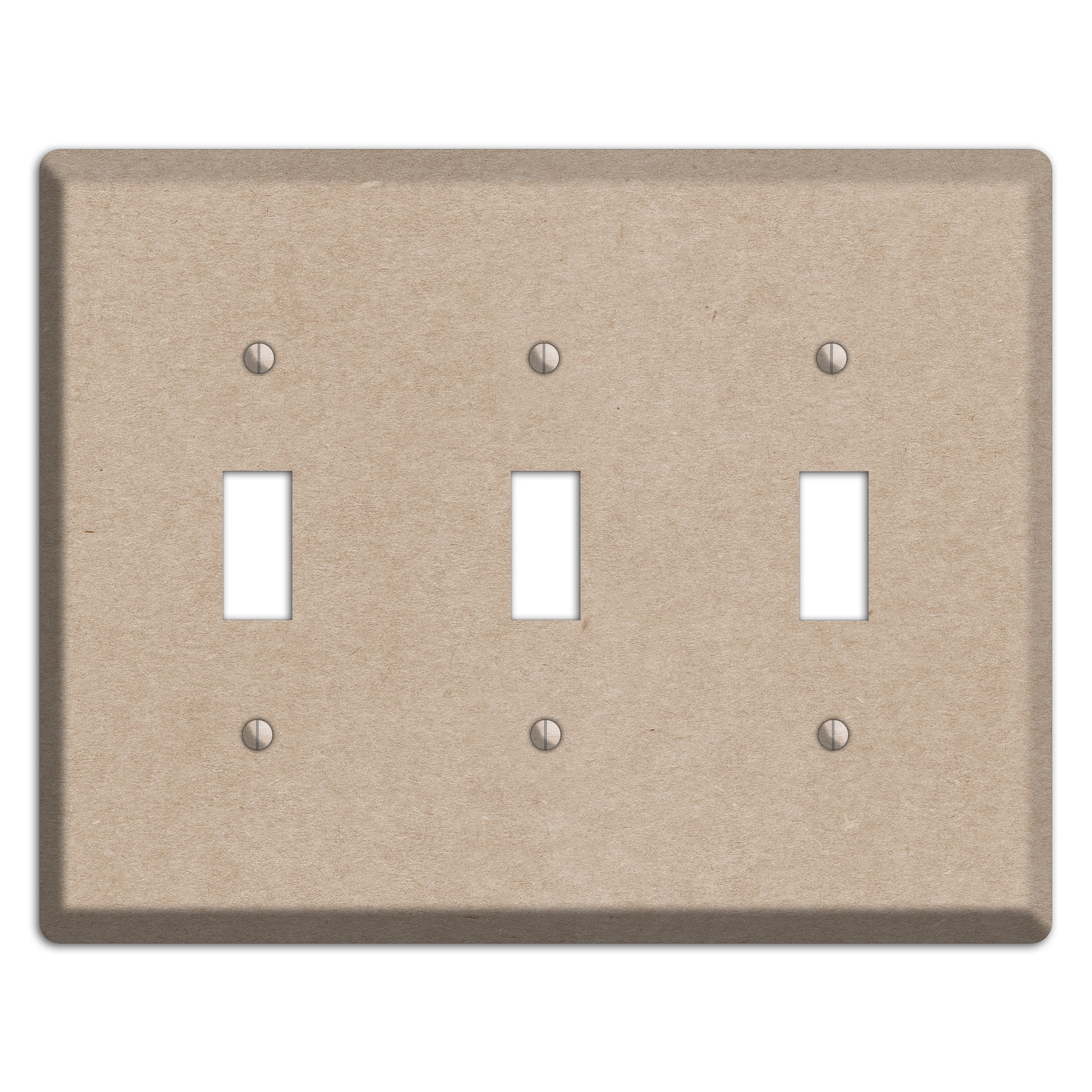 Sandrift Kraft 3 Toggle Wallplate