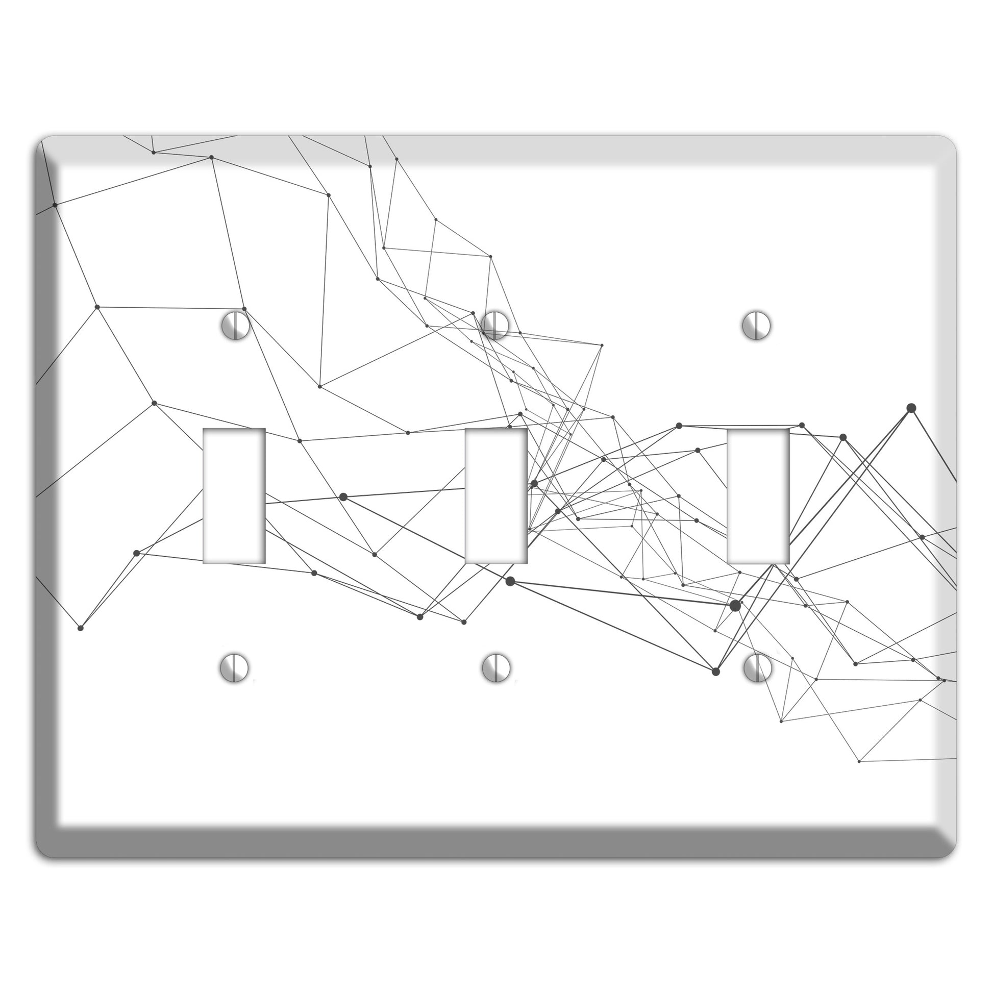 Linear F 3 Toggle Wallplate