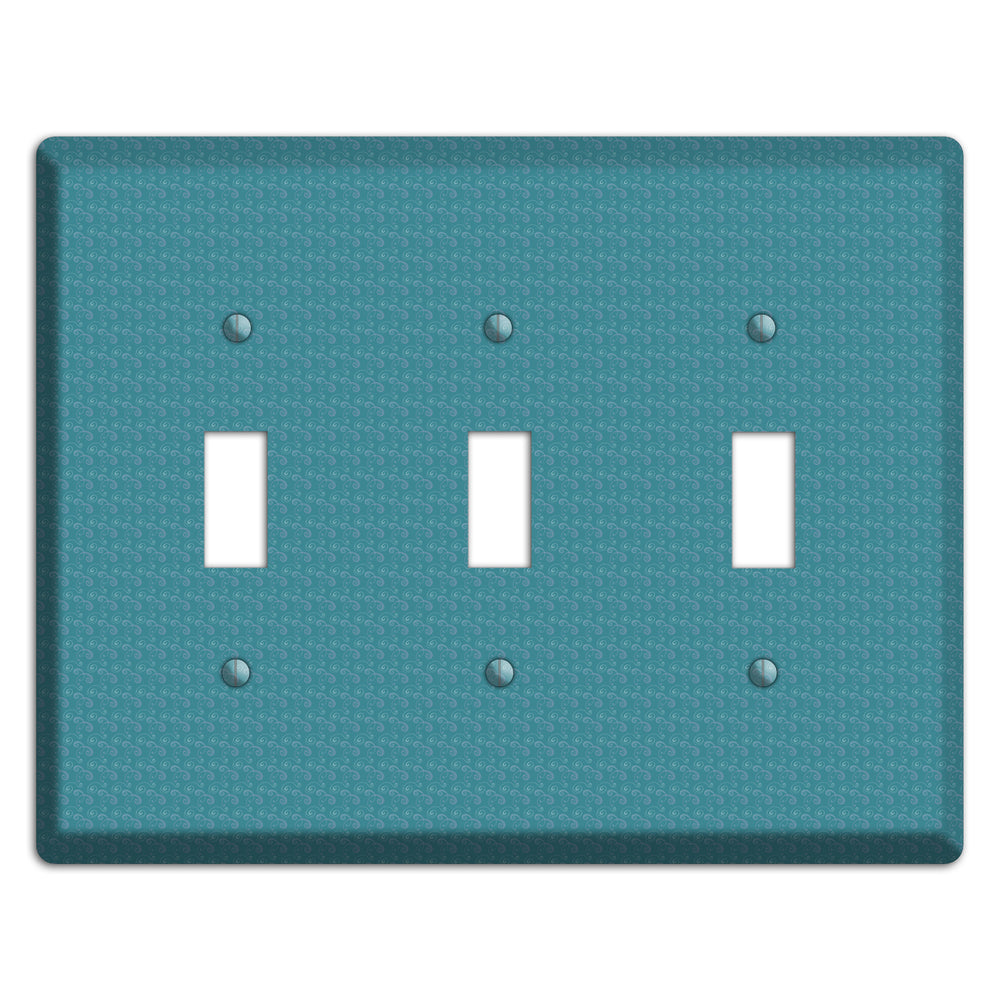 Jade Swirls 3 Toggle Wallplate