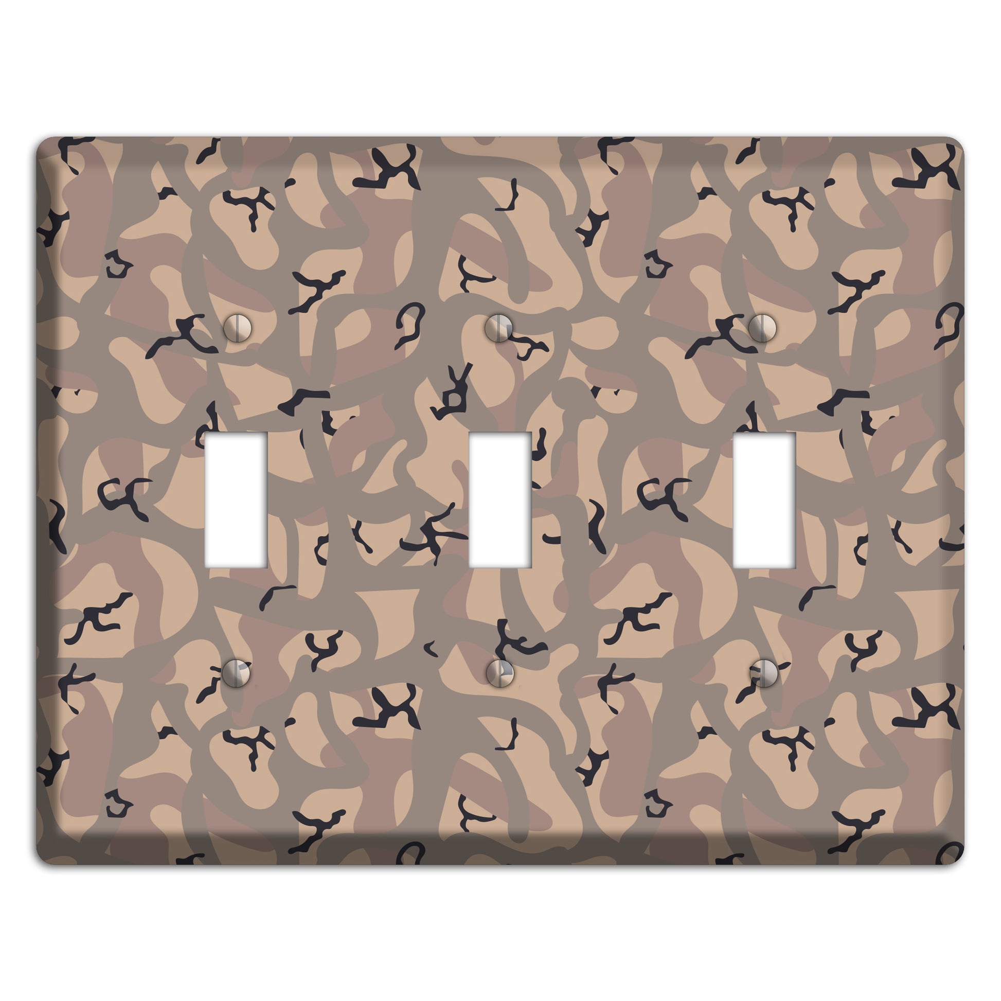 Urban Tracks Camo 3 Toggle Wallplate